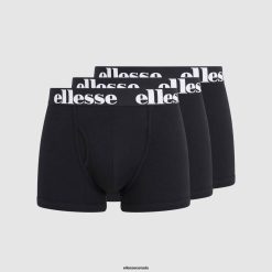 Ellesse Accessories Black Men Hali 3 Pack Trunks D64X494
