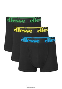 Ellesse Accessories Black Men Hali 3Pk Trunks D64X490