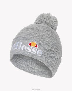 Ellesse Accessories Grey Stylish Velly Pom Pom Beanie D64X521