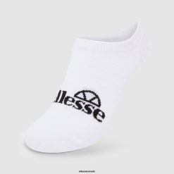 Ellesse Accessories White Stylish Frimo 3 Pack No Show Socks D64X496