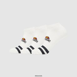 Ellesse Accessories White Stylish Melna Trainer Liner D64X486