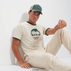 Ellesse Clothing Beige Men Darra Tee D64X343