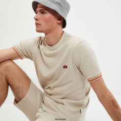 Ellesse Clothing Beige Men Kings 2 Tee D64X376