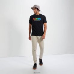 Ellesse Clothing Black Men Allegrio Tee D64X358