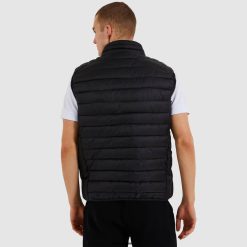 Ellesse Clothing Black Men Bardy Gilet D64X281