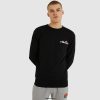 Ellesse Clothing Black Men Fierro Sweatshirt D64X306