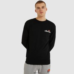 Ellesse Clothing Black Men Fierro Sweatshirt D64X306