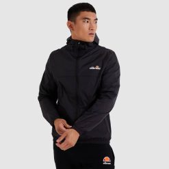 Ellesse Clothing Black Men Moralez FZ Jacket D64X284