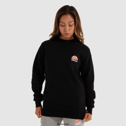 Ellesse Clothing Black Women Haverford Sweatshirt D64X33