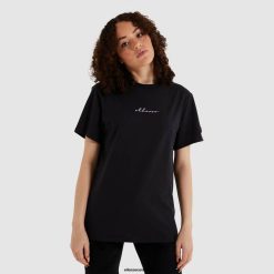 Ellesse Clothing Black Women Miresa Tee Washed D64X238