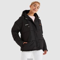 Ellesse Clothing Black Women Pejo Padded Jacket D64X1