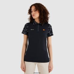 Ellesse Clothing Black Women Rique Polo Shirt D64X229