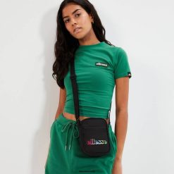 Ellesse Clothing Green Women Chelu Crop T-Shirt D64X84