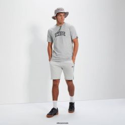 Ellesse Clothing Grey Marl Men Aiden 2 Tee D64X351