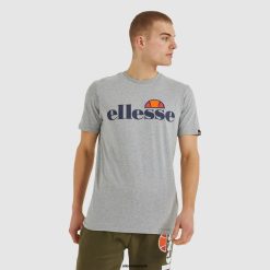 Ellesse Clothing Grey Marl Men SL Prado T-Shirt D64X365