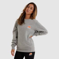 Ellesse Clothing Grey Marl Women Haverford Sweatshirt Grey D64X32
