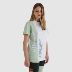 Ellesse Clothing Grey Women Tweetood T-Shirt D64X247