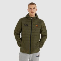Ellesse Clothing Khaki Men Lombardy Jacket D64X288