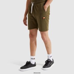 Ellesse Clothing Khaki Men Noli Fleece Shorts D64X422