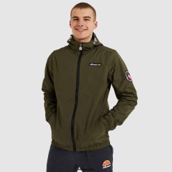 Ellesse Clothing Khaki Men Terrazzo Jacket D64X271