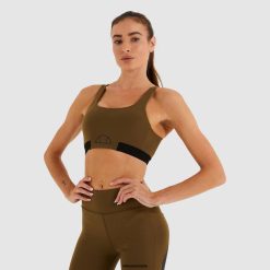 Ellesse Clothing Khaki Women Joey Bra Top D64X204