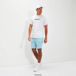 Ellesse Clothing Light Blue Men Chaps Short D64X418