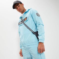 Ellesse Clothing Light Blue Men Zavelo Oh Jacket D64X266