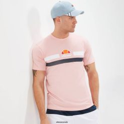 Ellesse Clothing Light Pink Men Aprel Tee D64X370