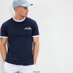 Ellesse Clothing Navy Men Meduno Tee D64X398