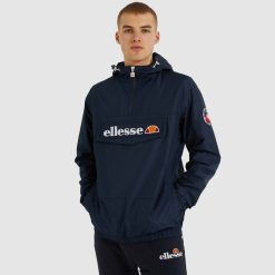Ellesse Clothing Navy Men Mont 2 OH Jacket D64X270