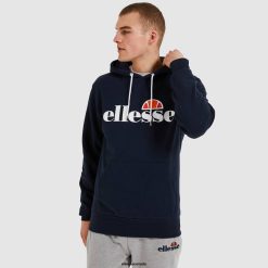 Ellesse Clothing Navy Men SL Gottero OH Hoody D64X298