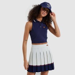 Ellesse Clothing Navy Women Ontom Cropped Vest D64X213