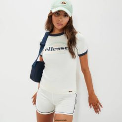 Ellesse Clothing Off White Women Telani Tee D64X50