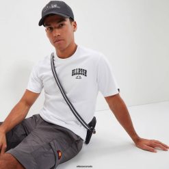 Ellesse Clothing White Men Blane Tee D64X335