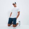 Ellesse Clothing White Men Chello Tee D64X381