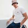 Ellesse Clothing White Men Kings 2 Tee D64X375