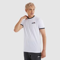 Ellesse Clothing White Men Meduno Tee D64X478