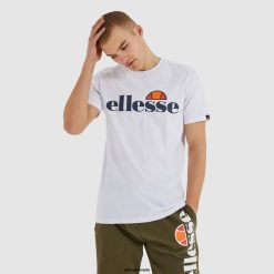 Ellesse Clothing White Men SL Prado T-Shirt D64X368