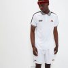 Ellesse Clothing White Men Steady Short D64X423