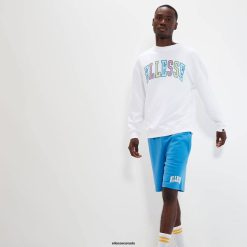 Ellesse Clothing White Unisex Parsol Sweatshirt D64X303