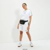 Ellesse Clothing White Unisex Siepe Short D64X137
