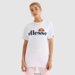 Ellesse Clothing White Women Albany T-Shirt D64X62
