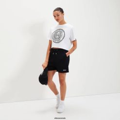 Ellesse Clothing White Women Carala Crop T-shirt D64X94
