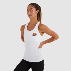 Ellesse Clothing White Women Curasci Vest Top D64X77